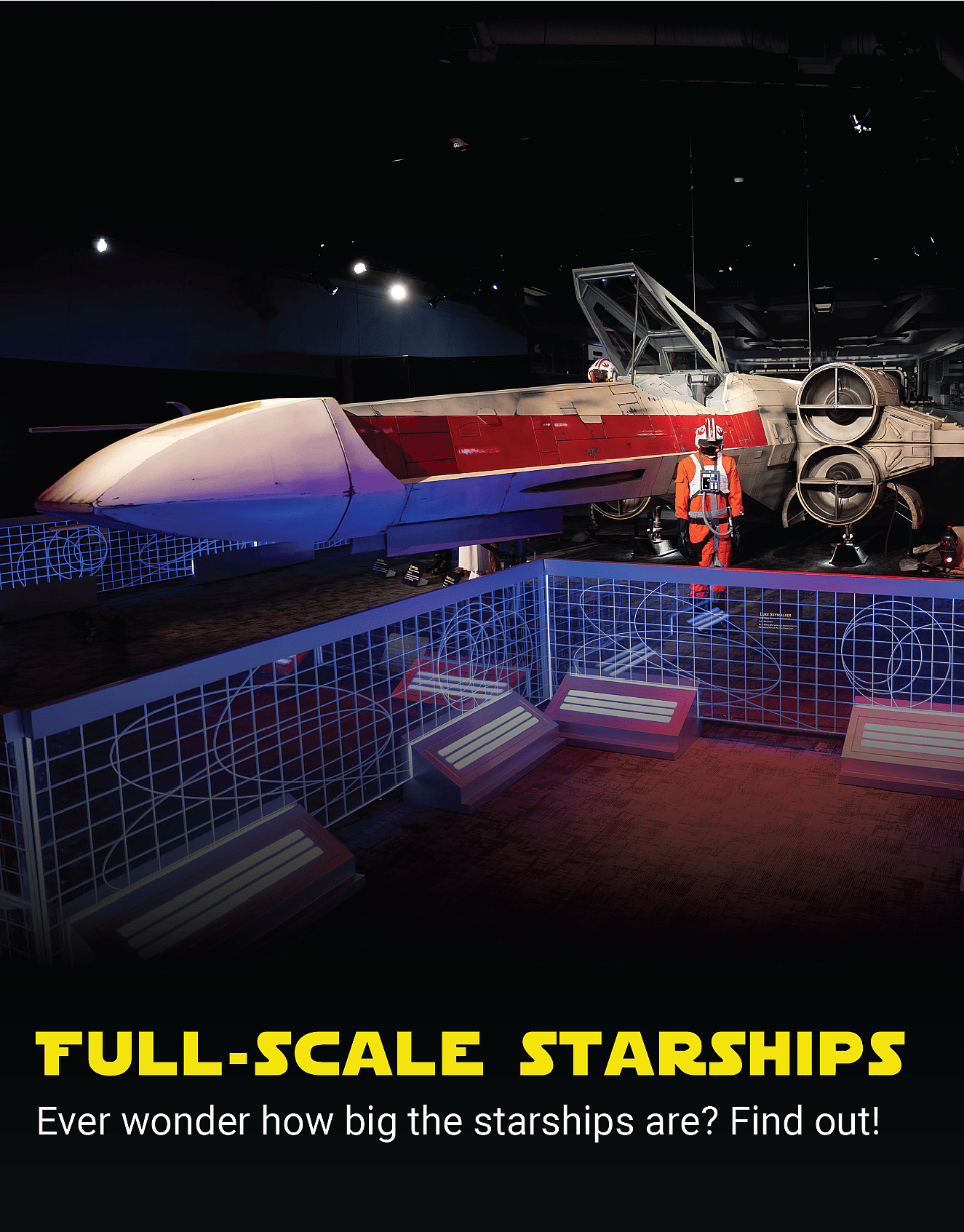 Full-Scale Starships - Ever wonder how big the starships are? Find out at Unofficial Galaxies.